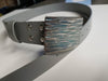 Blue Bamboo Jean Belt and Buckle and Leather Belt - Artfest Ontario - Iron Art - Clothing & Accessories
