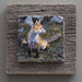 Ears Up - On Barn Board 8685 - Artfest Ontario - Art On Stone - Photography
