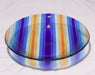 Extra Large Bowl- Boldly Striped - Artfest Ontario - TigerLily Glass - Glass Art