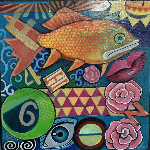 FH46 Fish - Artfest Ontario - Sue Davies Art - Paintings
