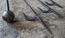 Fire Poker Hand Forged Fireplace Accessories - Artfest Ontario - Iron Art - Clothing & Accessories