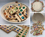 Gem Blocks - 26 Colour Set with Rope Bowl - Artfest Ontario - Tree Nuggets - Toys & Games