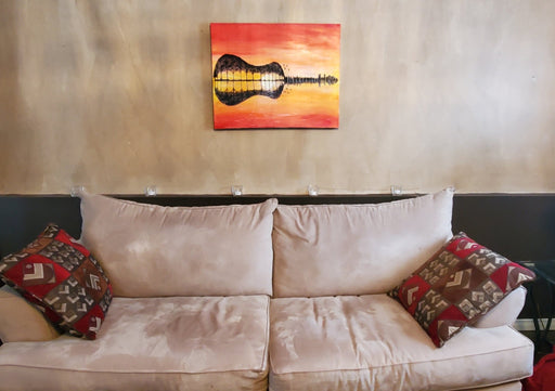 Guitar Sunrise - Artfest Ontario - Art & Soul by Carmen Martorella - Paintings