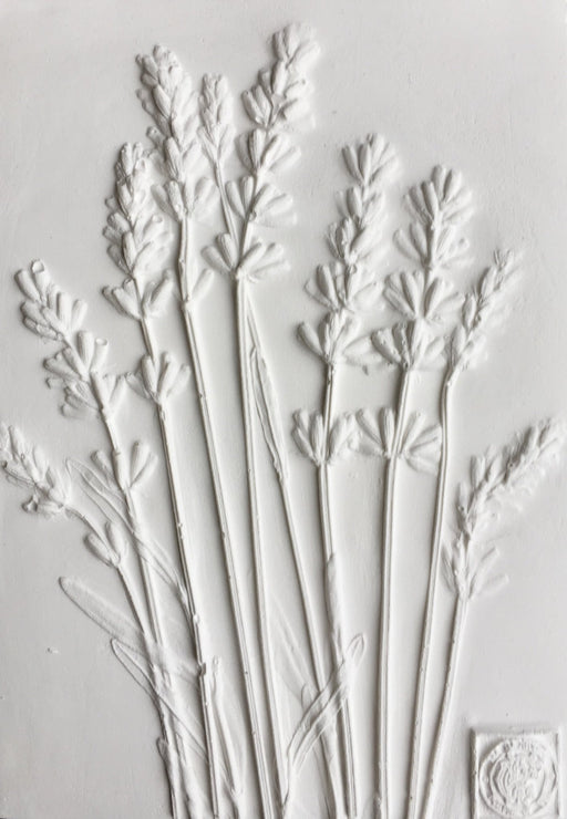 Lavender Mini Botanical Cast - Artfest Ontario - Botanical Art By Diane - Botanical Casts