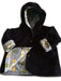 Reversible Jacket in Midnight Black Polar Fleece - Artfest Ontario - Muffin Mouse Creations - Clothing & Accessories