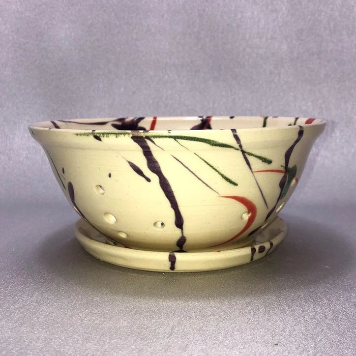 BERRY BOWL AND SAUCER by Stevens Pottery - Artfest Ontario