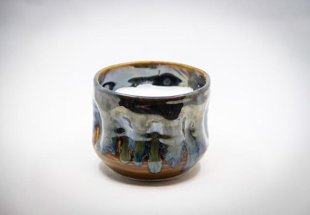 DRAGON’S FIRE CANDLE HOLDER by LAF Pottery Productions - Artfest Ontario