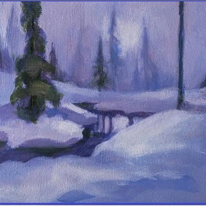 Winter Solstice magic by artist Michelle Teitsma - Artfest Ontario