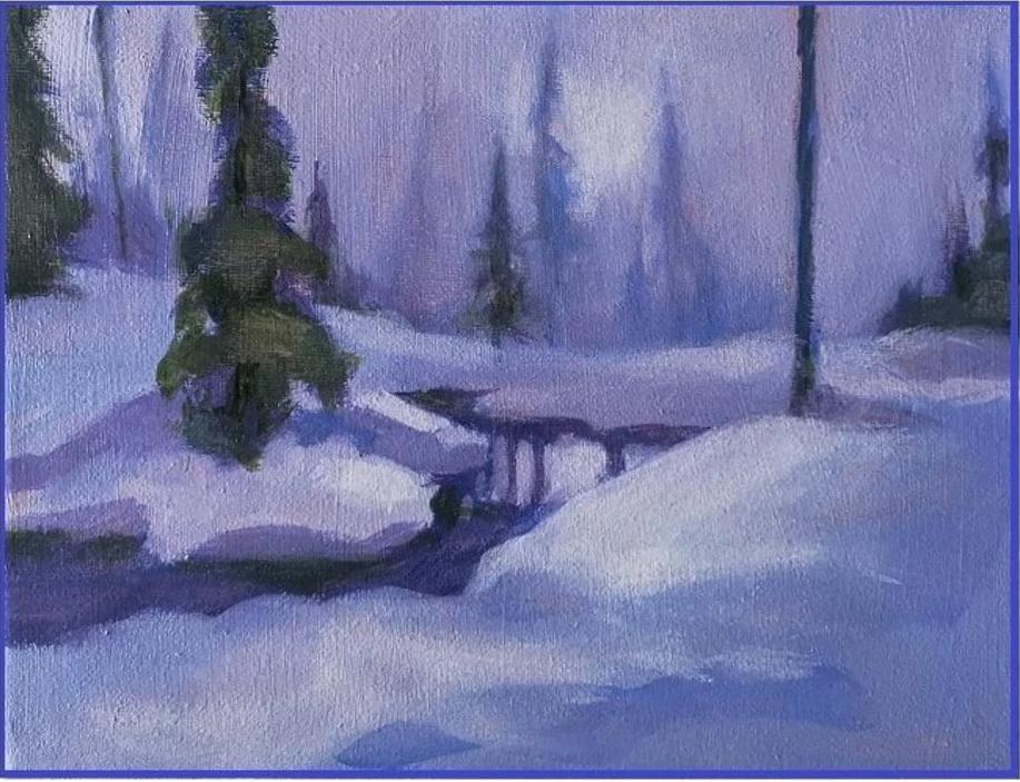 Winter Solstice magic by artist Michelle Teitsma - Artfest Ontario