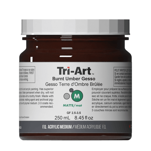 Tri-Art Mediums - Burnt Umber Gesso - Artfest Ontario