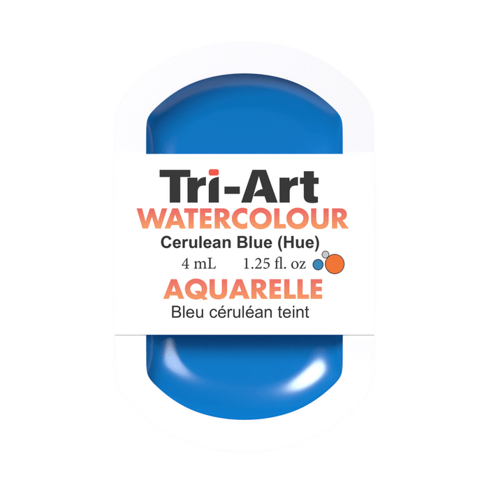 Tri-Art Water Colours - Cerulean Blue Hue