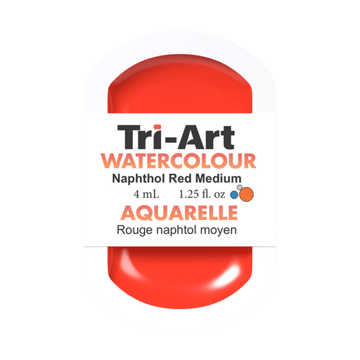 Tri-Art Water Colours - Naphthol Red Medium - Artfest Ontario