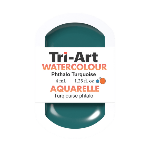 Tri-Art Water Colours - Phthalo Turquoise - Artfest Ontario