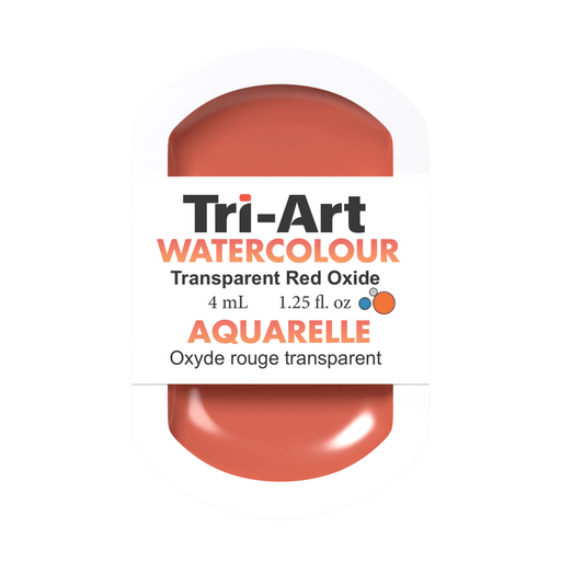 Tri-Art Water Colours - Transparent Red Oxide - Artfest Ontario