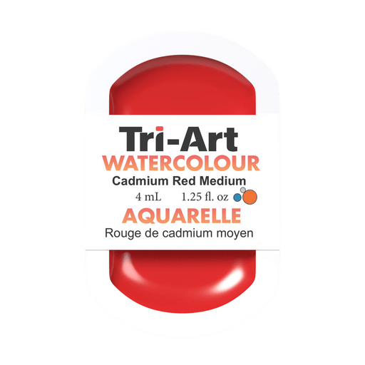 Tri-Art Water Colours - Cadmium Red Medium Hue - Artfest Ontario