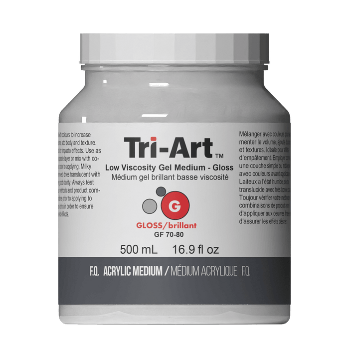 Tri-Art Mediums - Low Viscosity Gel Gloss