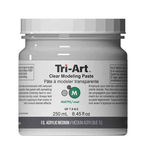 Tri-Art Mediums - Modeling Paste Clear - Artfest Ontario