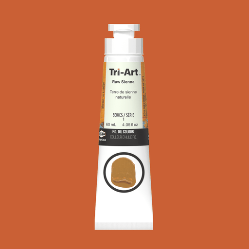 Tri-Art Oil Colours - Raw Sienna - Artfest Ontario