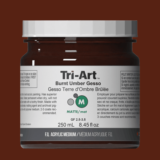 Tri-Art Mediums - Burnt Umber Gesso - Artfest Ontario