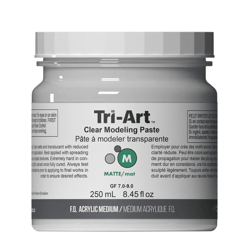Tri-Art Mediums - Modeling Paste Clear - Artfest Ontario