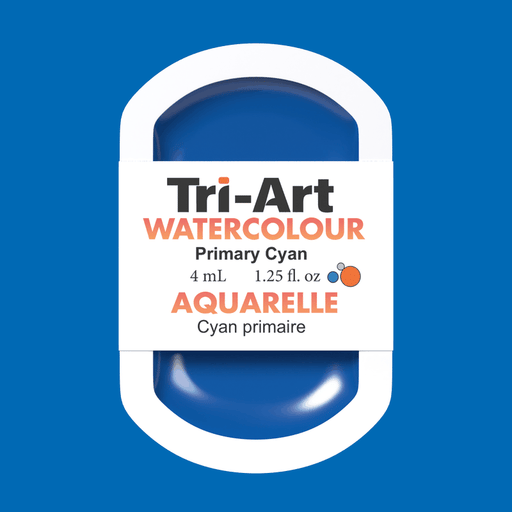 Tri-Art Water Colours - Primary Cyan - Artfest Ontario