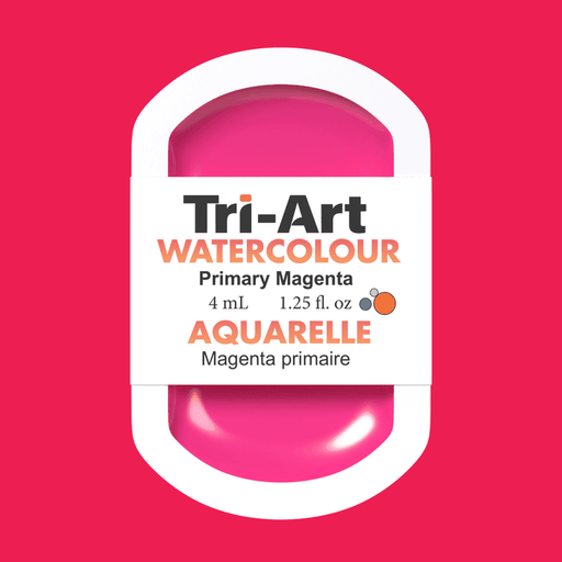 Tri-Art Water Colours - Primary Magenta - Artfest Ontario