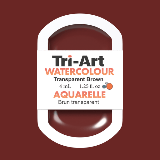 Tri-Art Water Colours - Transparent Brown - Artfest Ontario