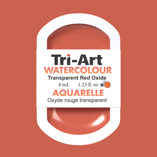 Tri-Art Water Colours - Transparent Red Oxide - Artfest Ontario
