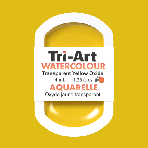 Tri-Art Water Colours - Transparent Yellow Oxide - Artfest Ontario