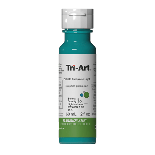 Tri-Art Liquids - Phthalo Turquoise Light - Artfest Ontario