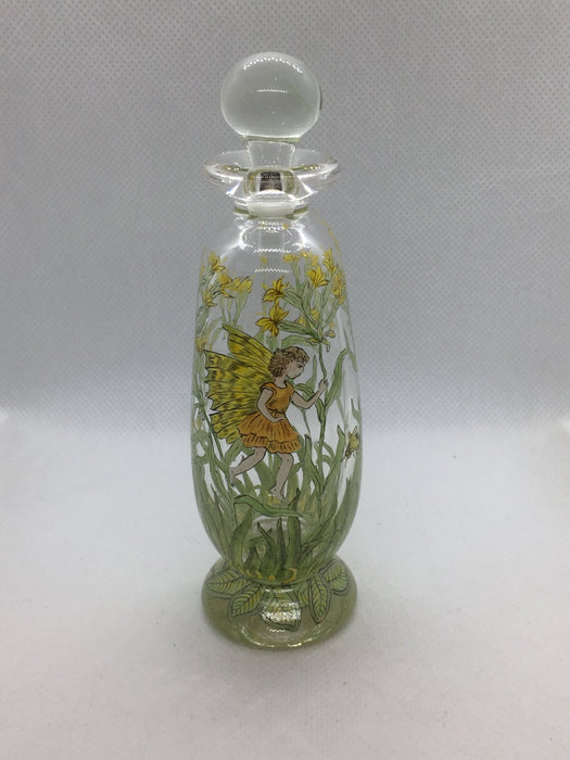 Fairy Perfume Bottle- Clear - Artfest Ontario - Lukian Glass Studios - Glass Work