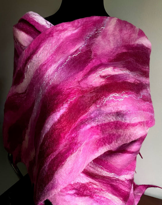 Fuchsia Storm - Artfest Ontario - Julie Griffith Artworks - Clothing & Accessories