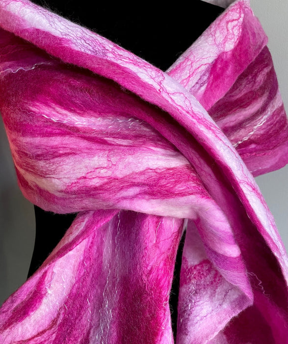 Fuchsia Storm - Artfest Ontario - Julie Griffith Artworks - Clothing & Accessories