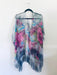 Grey and Pink Flower Sheer Kimono - Artfest Ontario - Halina Shearman Designs - Sheer Kimono