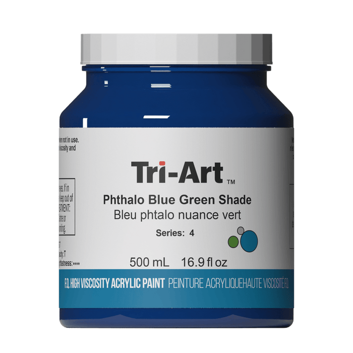 Tri-Art High Viscosity - Phthalo Blue Green Shade - Artfest Ontario