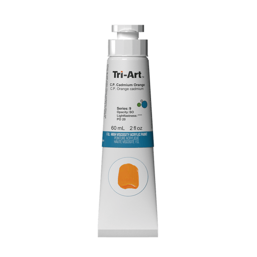 Tri-Art High Viscosity - C.P. Cadmium Orange - Artfest Ontario