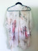 Light Pink Rose Floral Sheer Kimono - Artfest Ontario - Halina Shearman Designs - Sheer Kimono