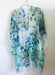 Mint Green and Blue Floral Sheer Kimono - Artfest Ontario - Halina Shearman Designs - Sheer Kimono