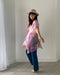 Pink and Yellow Ultra Sheer Kimono - Artfest Ontario - Halina Shearman Designs - Sheer Kimono