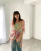 Pink and Yellow Ultra Sheer Kimono - Artfest Ontario - Halina Shearman Designs - Sheer Kimono