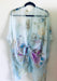 Soft Blue Floral Sheer Kimono - Artfest Ontario - Halina Shearman Designs - Sheer Kimono