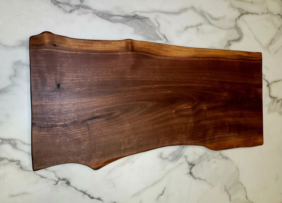 Another Curve- A Live Edge Black Walnut Grazing Board