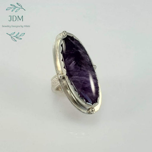 Amethyst Ring - JDM Jewelry Designs by Mikki - Artfest Ontario - JDM - Jewelry Designs by Mikki - Jewelry & Accessories