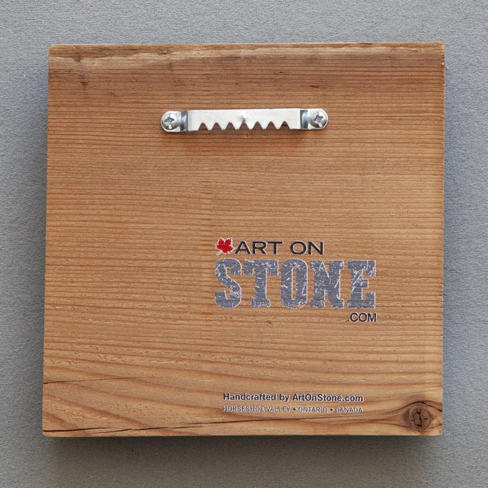 Another Beer - On Barn Board 0833 - Artfest Ontario - Art On Stone - Photography