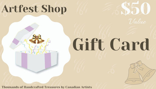 Artfest Shop Gift Card $50 - Artfest Ontario - Artfest Ontario -