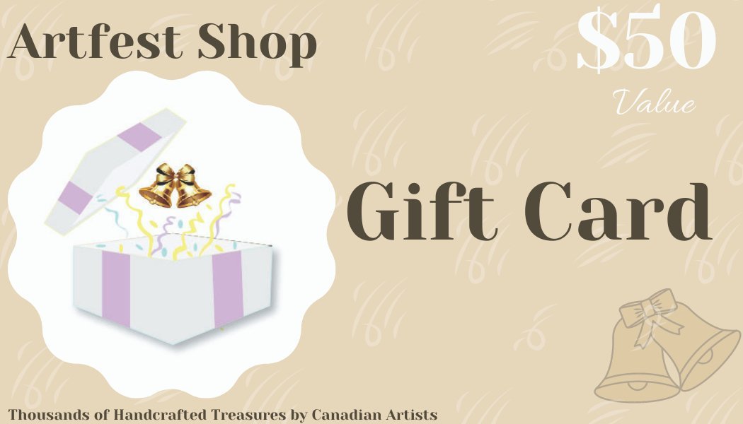 Artfest Shop Gift Card - Artfest Ontario - Artfest Ontario -