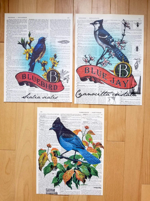 Blue Birds - Artfest Ontario