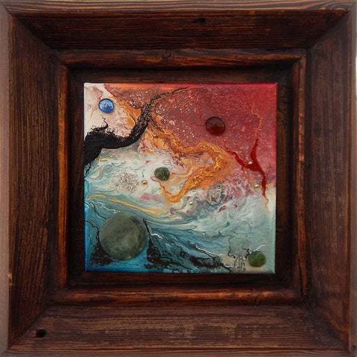 Blue Sea Red Sand - Artfest Ontario - Vladimir Lopatin - Paintings -Artwork - Sculpture