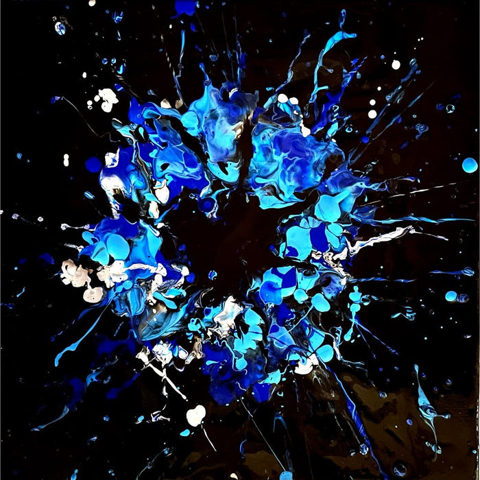 Blue Sugar - Artfest Ontario - Love in Colour Art - Paintings