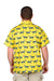 Cats And More Cats Pattern - Yellow - Hawaiian Casual Shirt - Artfest Ontario - Joe-Feak - Clothing & Accessories